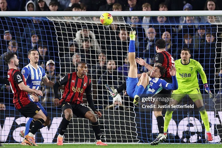 Video bóng đá Brighton - Bournemouth: Siêu phẩm vỡ òa phút 90+1 (Ngoại hạng Anh)