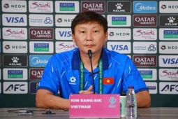 Trực tiếp họp báo U23 Việt Nam - U23 Trung Quốc: Thầy Kim nói gì về chấn thương của Hiểu Minh