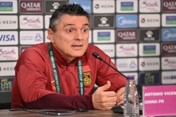 Trực tiếp họp báo U23 Trung Quốc - U23 Việt Nam: HLV Puche nhận xét thầy trò Kim Sang Sik