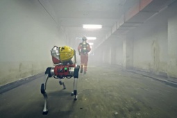 Choáng với dàn chó robot AI chuyên chữa cháy được trang bị "tận răng"