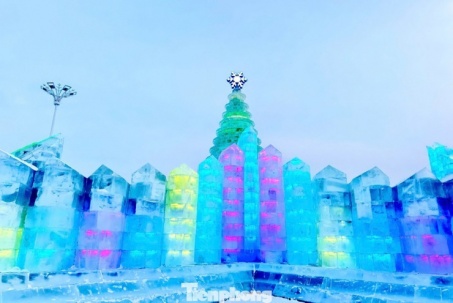 Công nghệ AI gây sốt lễ hội băng tuyết Cáp Nhĩ Tân