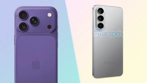 Ảnh concept iPhone 18 Pro và concept Galaxy S26.