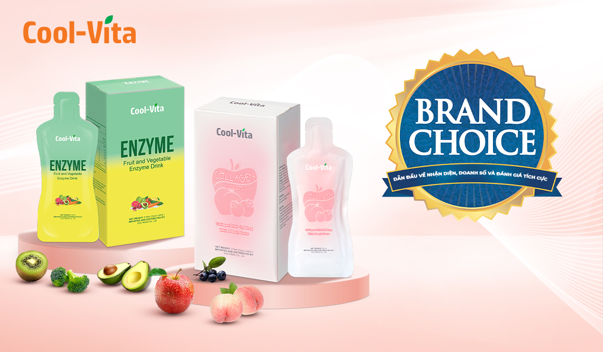 Cool-Vita đạt giải thưởng Brand Choice tại Indonesia năm 2024
