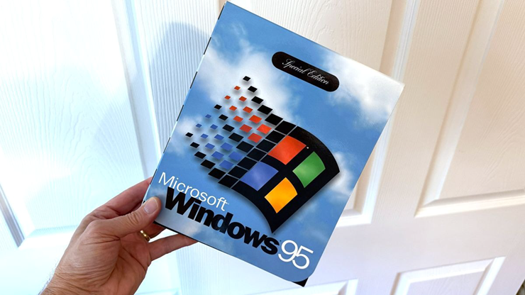 Đĩa cài đặt Windows 95.