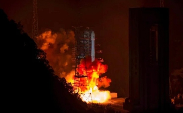 Một vụ phóng tên lửa thất bại của Trung Quốc ngày 17/1. (Ảnh: SCMP)