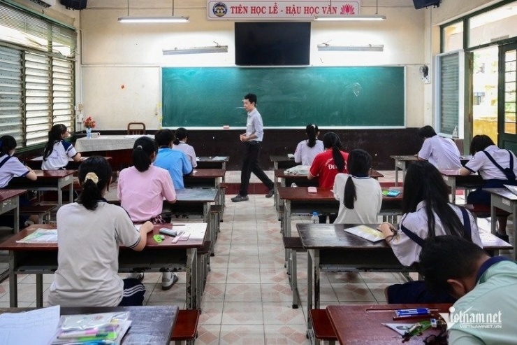 Học sinh TPHCM. Ảnh: Nguyễn Huế