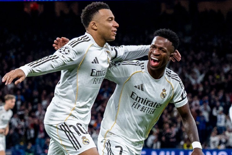 Video bóng đá Real Madrid - Monaco: "Set tennis" tưng bừng, Mbappe - Vinicius tỏa sáng (Cúp C1)