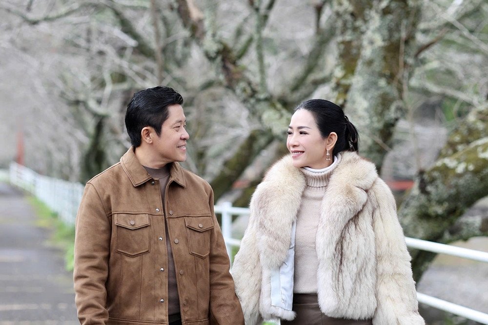 Gia đình nhỏ của Châu Hà Yến Nhi và nhiếp ảnh gia Ngô Anh Khôi.