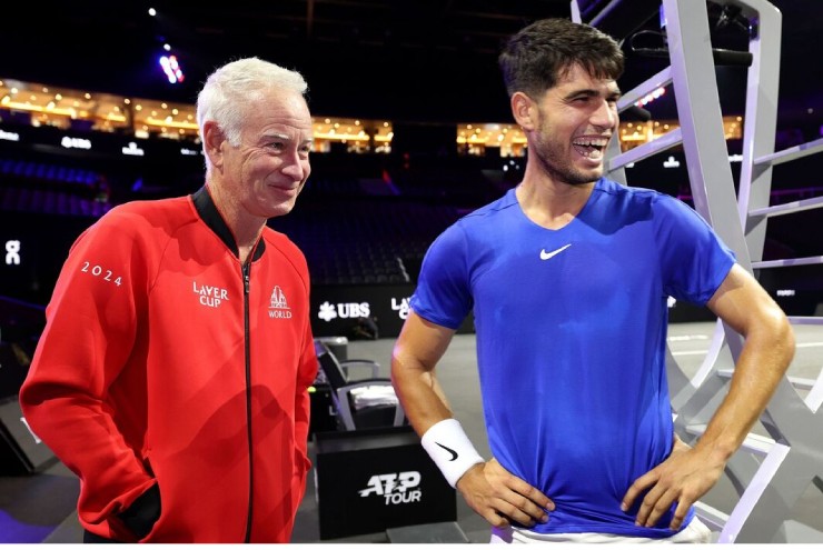 John McEnroe chê màn trình diễn của Alcaraz