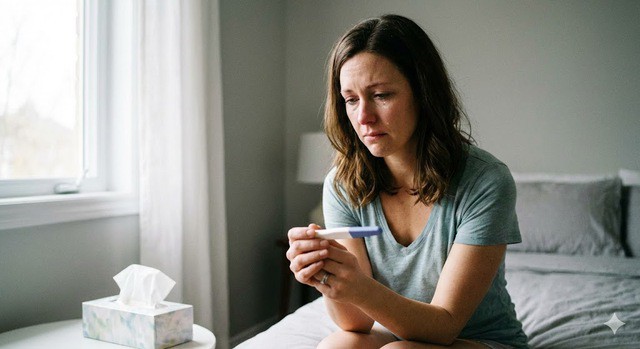 Vô sinh nữ không chỉ ảnh hưởng đến tâm lý của chị em mà còn âm thầm phá vỡ hạnh phúc của nhiều gia đình. Ảnh minh họa: AI