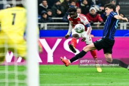 Video bóng đá Inter Milan - Arsenal: Sức mạnh tuyệt đối, Jesus - Gyokeres rực sáng (Champions League)