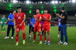 Chùm ảnh U23 Việt Nam thất thần, U23 Trung Quốc vỡ òa kỳ tích chung kết châu Á