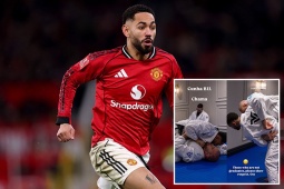 Sao MU Cunha đè ngửa đối thủ trên sàn tập võ, CĐV "cầu nguyện" cho Arsenal