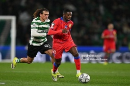 Video bóng đá Sporting Lisbon - PSG: Cú sốc trên đất khách (Cúp C1)