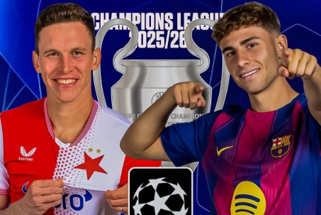 Trực tiếp bóng đá Slavia Praha - Barcelona: Đội khách mất ngôi sao Yamal (Cúp C1)