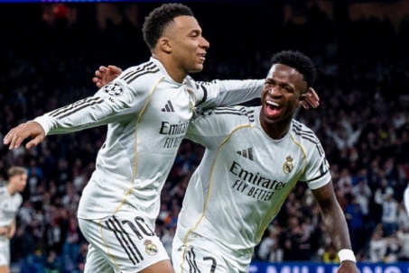 Video bóng đá Real Madrid - Monaco: "Set tennis" tưng bừng, Mbappe - Vinicius nhảy múa (Cúp C1)