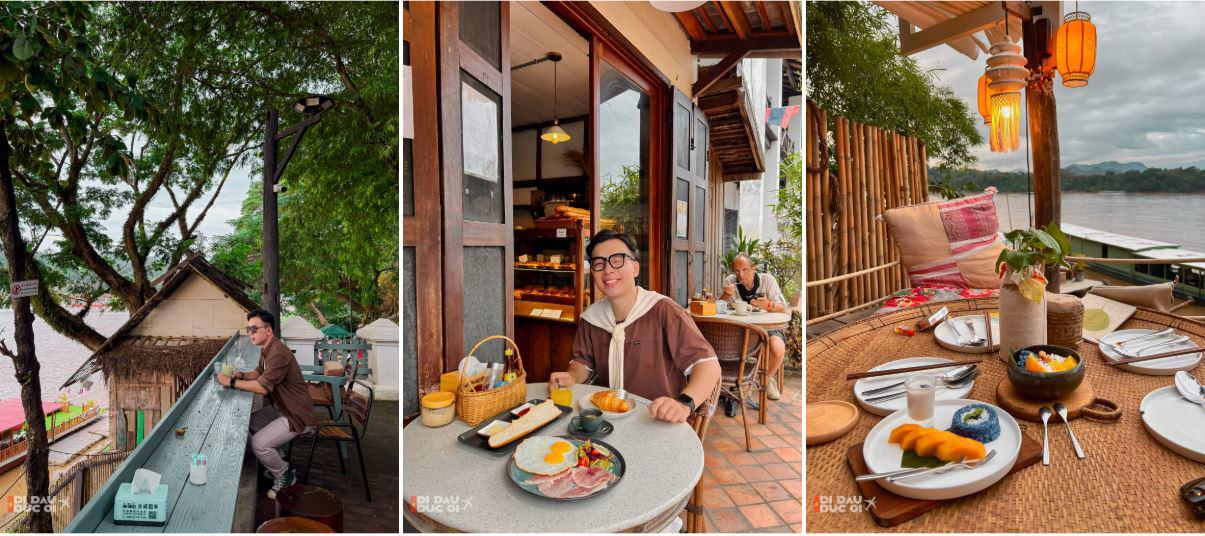 Điểm đến thứ 3 của Minh Đức là Vang Vieng - vùng đất có phong cảnh sông núi rất đẹp, thích hợp cho những vị khách ưa trải nghiệm ngoài trời, khám phá và thám hiểm.