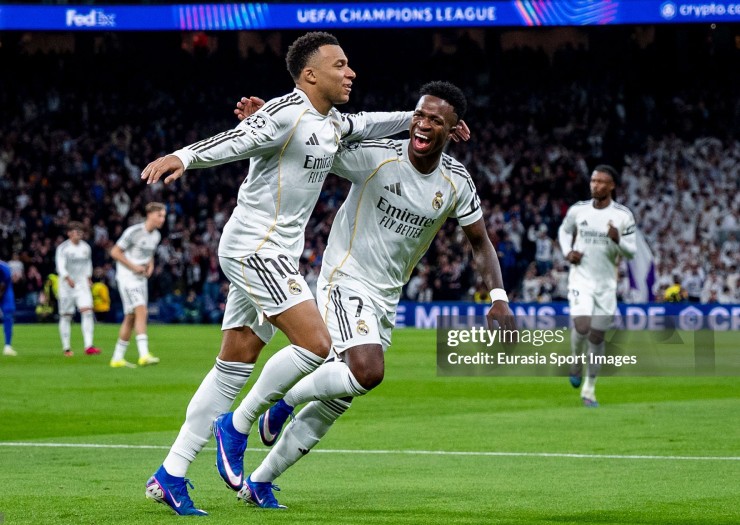 Mbappe, Vinicius tỏa sáng giúp Real "hủy diệt" Monaco