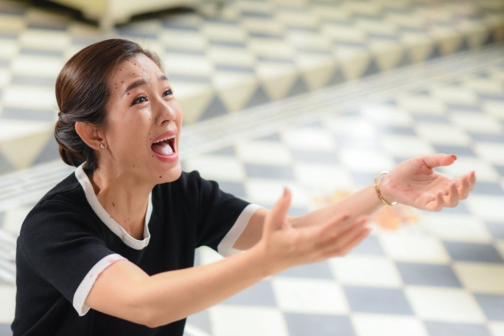 Vẻ đẹp của Hoa hậu Ảnh 2000 trong phim.