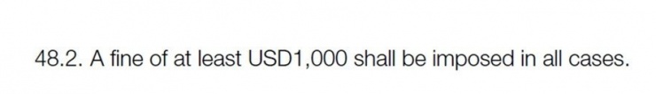 Các trường hợp bị truất quyền thi đấu đều bị phạt ít nhất 1.000 đôla Mỹ. Ảnh: DEC.