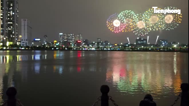 Tổng duyệt pháo hoa tại Mỹ Đình