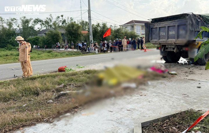 Hiện trường vụ tai nạn