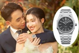 Chồng thiếu gia của Phương Nhi đeo đồng hồ hàng chục nghìn USD trong ảnh cưới