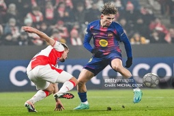 Trực tiếp bóng đá Slavia Praha - Barcelona: Rashford kiến tạo (Cúp C1) (Hết giờ)