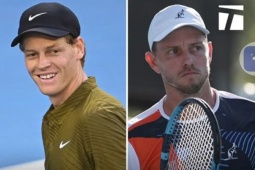 Trực tiếp tennis Duckworth - Sinner: Khó cản nhà đương kim vô địch (Australian Open)