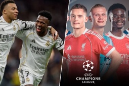 Ngoại hạng Anh làm trùm Cúp C1, Real cần Vinicius - Mbappe thành bộ đôi hoàn hảo (Clip 1 phút)