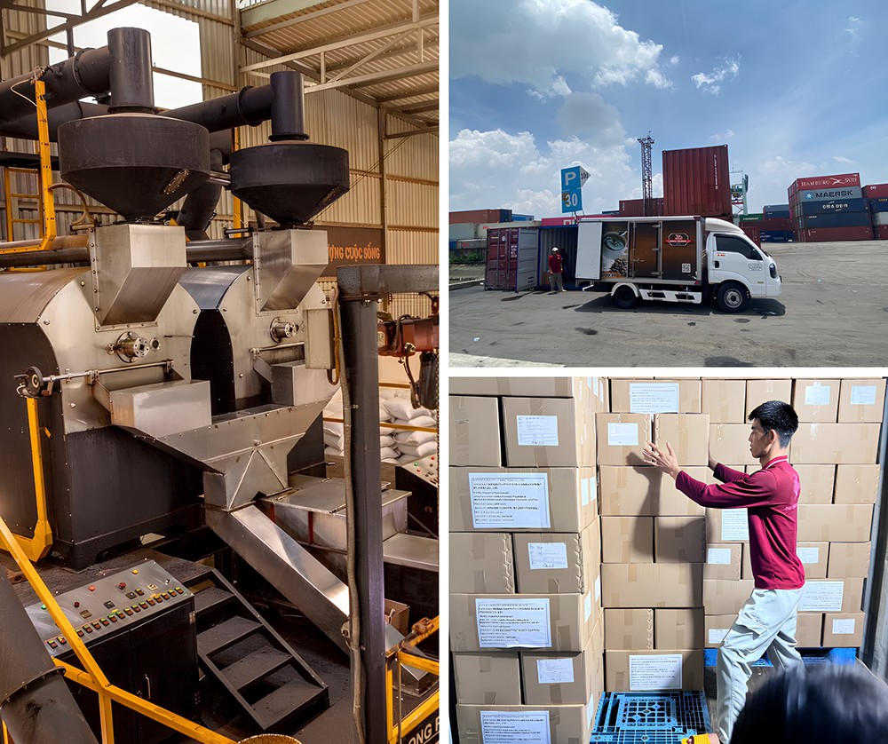 Nhà máy, quy trình sản xuất chuẩn ISO 22000:2018 và xuất khẩu