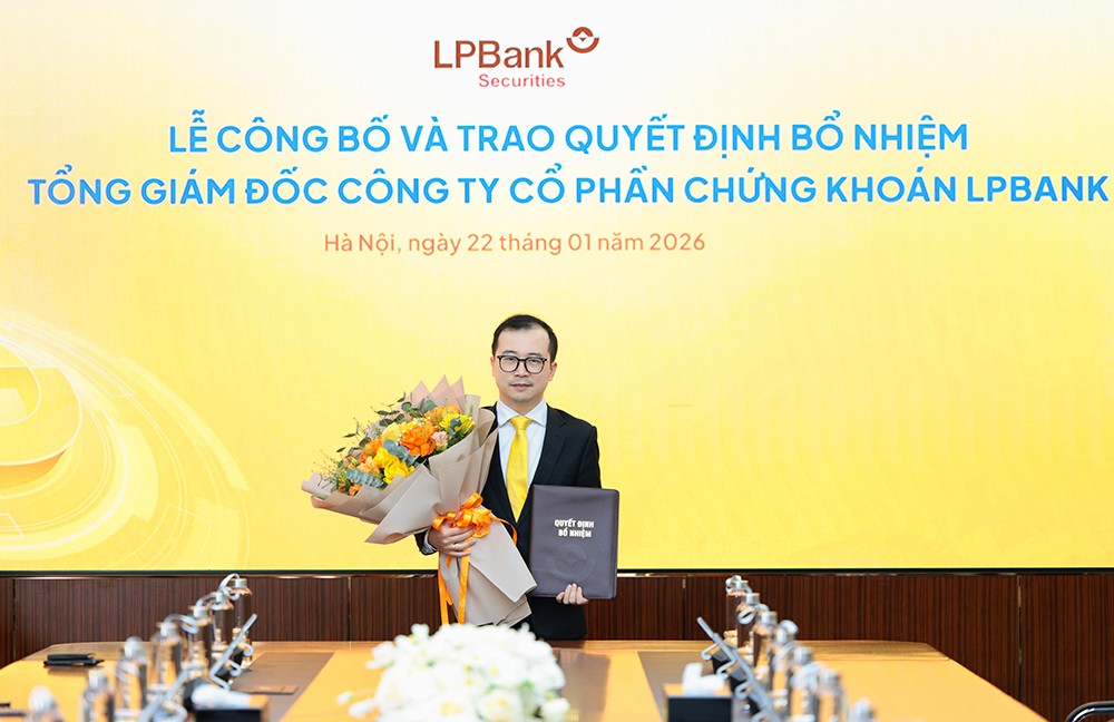 Ông Hoàng Việt Anh - Tân Tổng Giám đốc Công ty Cổ phần Chứng khoán LPBank