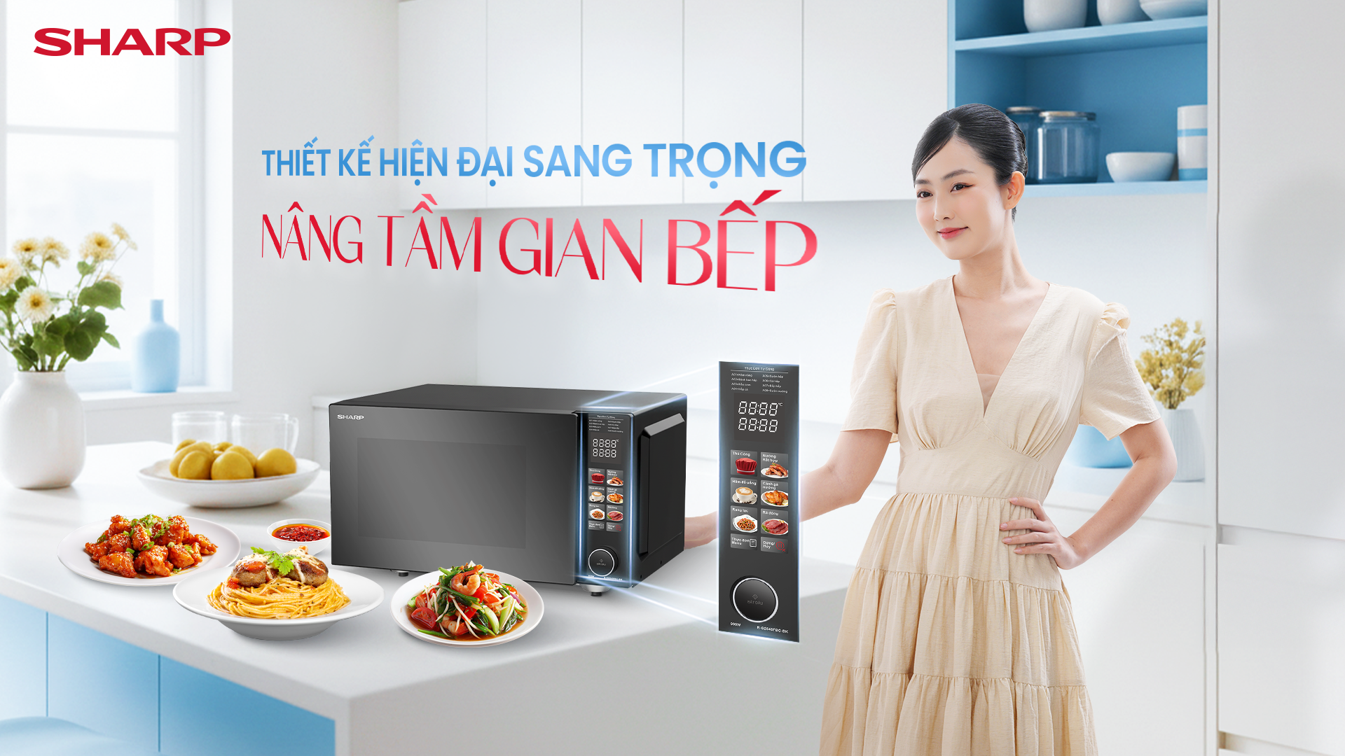 Thiết kế hiện đại sang trọng nâng tầm gian bếp