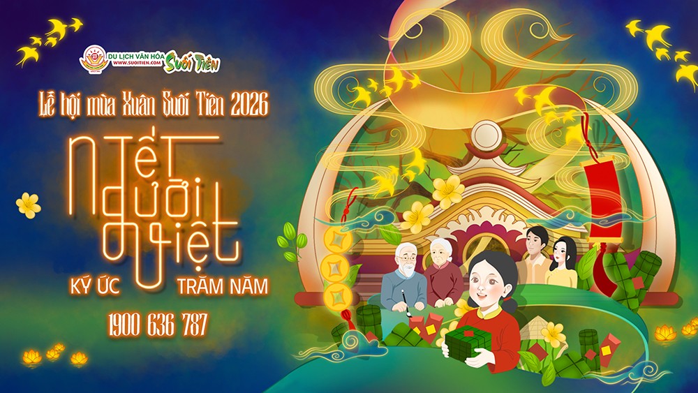 Lễ hội mùa xuân Suối Tiên 2026 gìn giữ, kết nối và lan tỏa giá trị Tết Việt