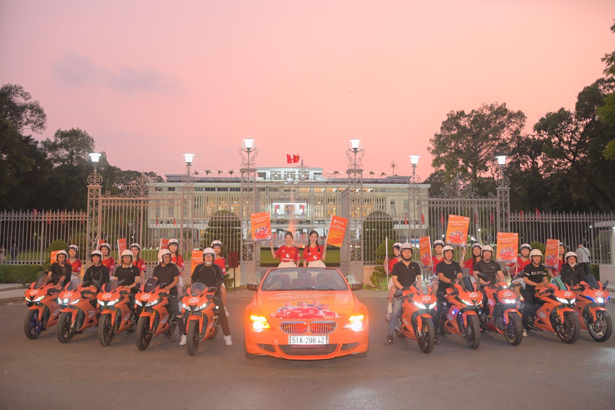 Hoạt động diễu hành tạo điểm nhấn tại các địa danh quen thuộc của TP.HCM (Ảnh: FPT)