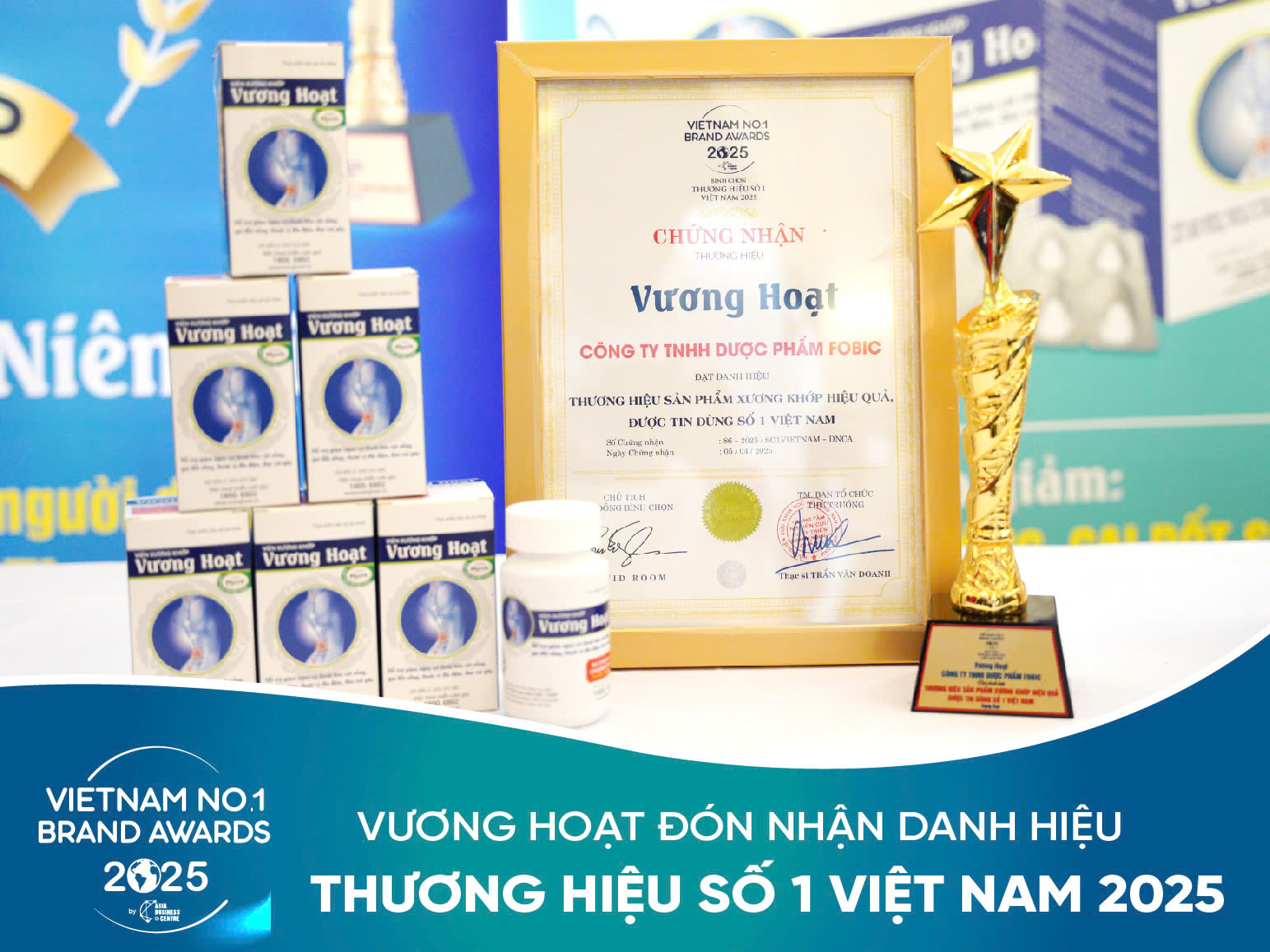 Vương Hoạt tự hào vinh danh “thương hiệu sản phẩm xương khớp hiệu quả, được tin dùng số 1 Việt Nam” - 8