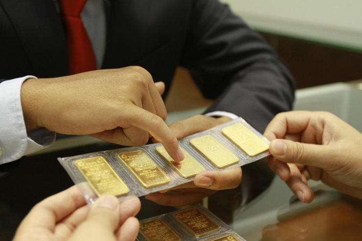 Giá vàng tăng 20 triệu đồng/lượng chưa đầy 1 tháng qua (ảnh: Như Ý).