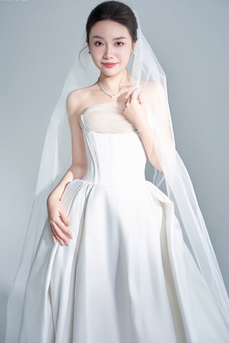 Cô dâu Kiều My ngoài đời.&nbsp;