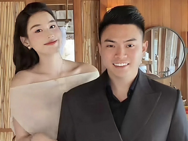 Đỗ Thị Hà diện set đồ hơn tỷ đồng cùng chồng dự cưới Phương Nhi