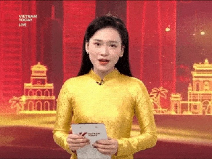 BTV trẻ của VTV dẫn trực tiếp Đại hội Đảng XIV bằng tiếng Anh gây sốt là ai?