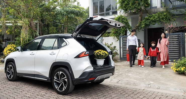 Yaris Cross chỉ còn được Toyota hỗ trợ 50% lệ phí trước bạ.