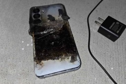 Dùng sạc chính hãng, Galaxy S25 Plus cũng phát nổ khi đang sạc