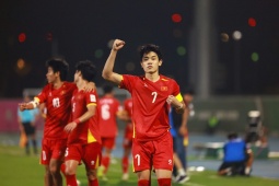 Trực tiếp bóng đá U23 Việt Nam - U23 Hàn Quốc: Đình Bắc bị thẻ đỏ trực tiếp (U23 châu Á)