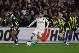 Video bóng đá Fenerbahce - Aston Villa: Sancho định đoạt (Europa League)