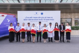 Bệnh viện Đa khoa Quốc tế Hạnh Phúc ra mắt Trạm Cấp cứu Vệ tinh 115