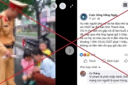 Công an Thanh hóa thông tin về hình ảnh người phụ nữ quỳ gối xin CSGT