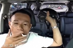 CLIP: Tài xế xe công nghệ bị khách hành hung vì chuyện hút thuốc