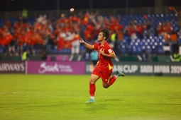 Trực tiếp bóng đá U23 Việt Nam - U23 Hàn Quốc: Đình Bắc được minh oan penalty (U23 châu Á)