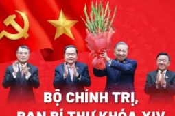 Chân dung Ủy viên Bộ Chính trị, Ban Bí thư khoá XIV