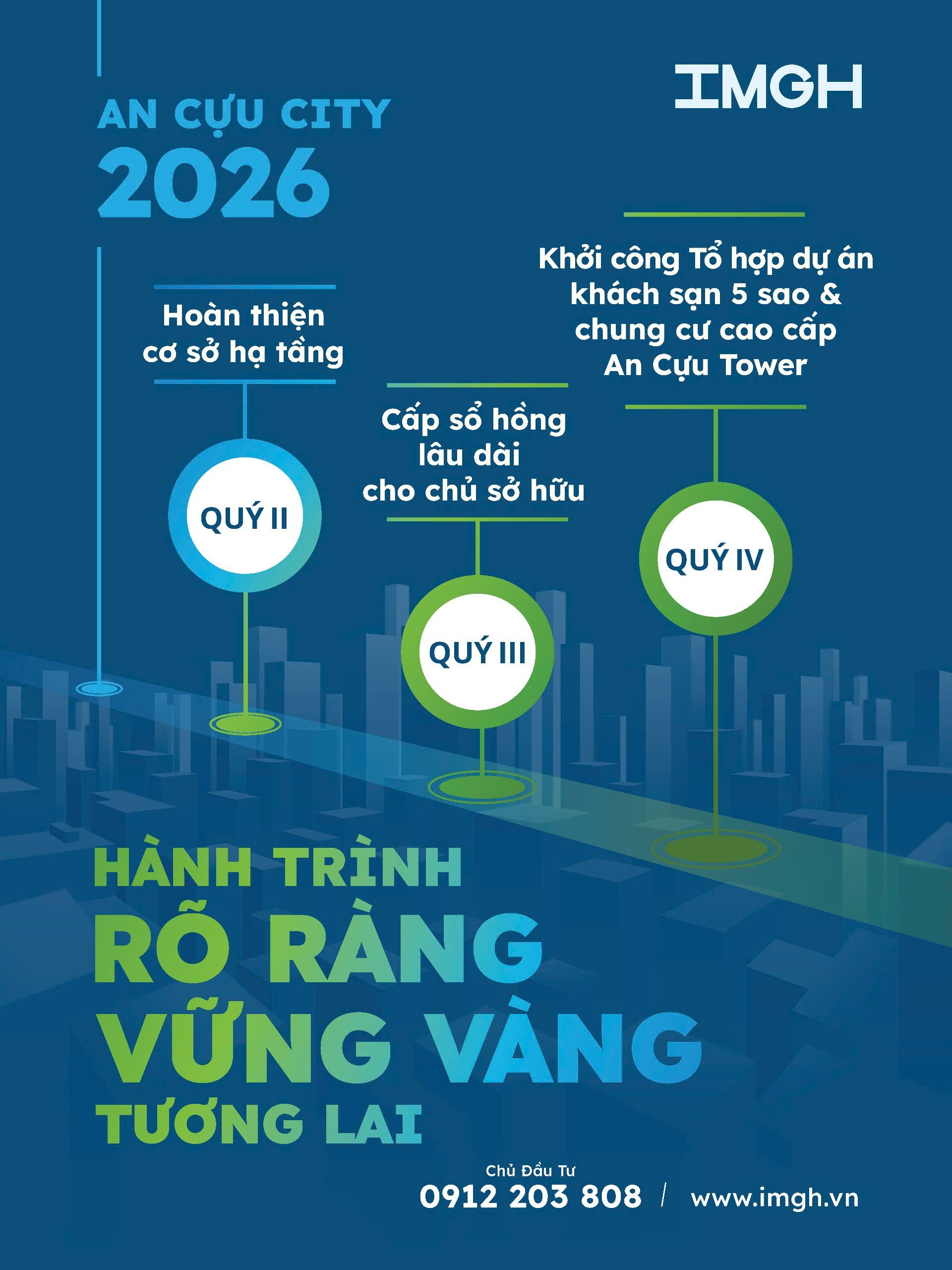 An Cựu City công bố ba cột mốc phát triển trong năm 2026